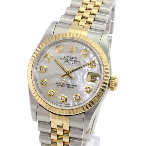 fluted bezel for a midsize ladies rolex|Rolex aftermarket bezel.